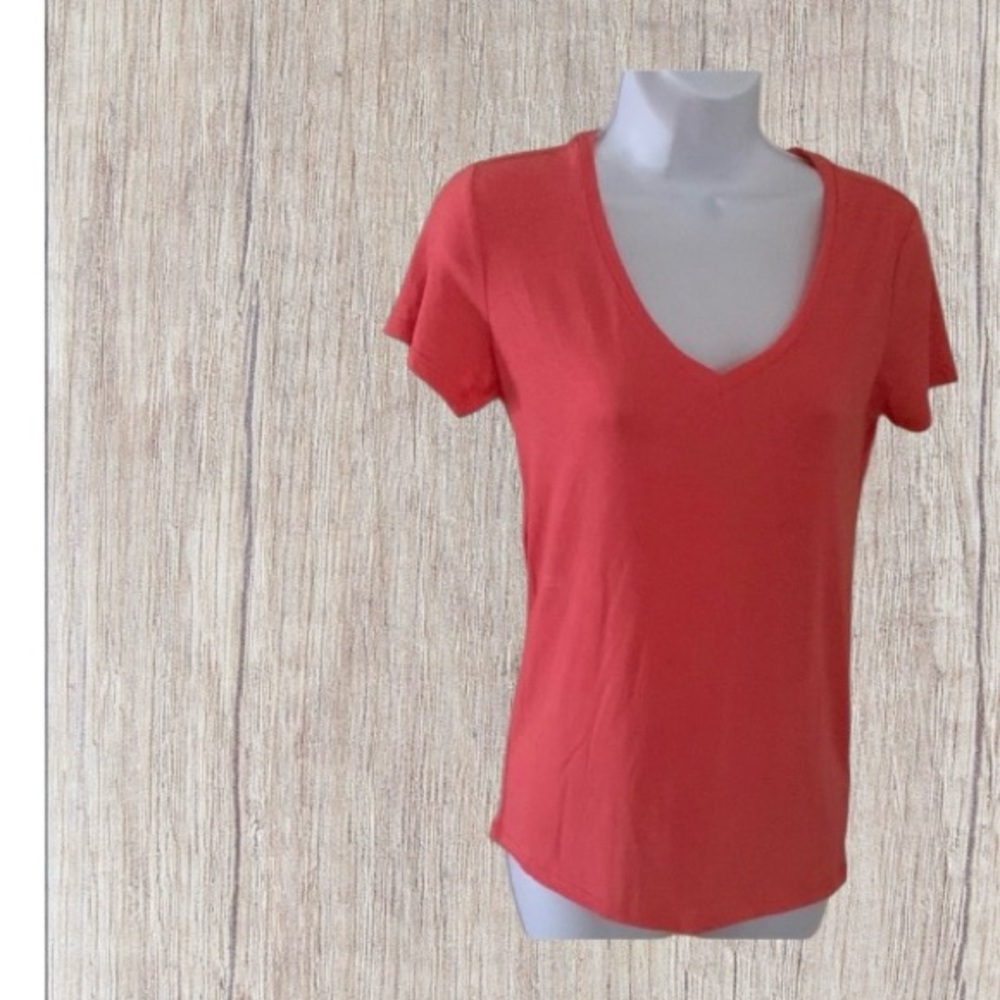 Mudd Pink Fitted Short Sleeve T-Shirt